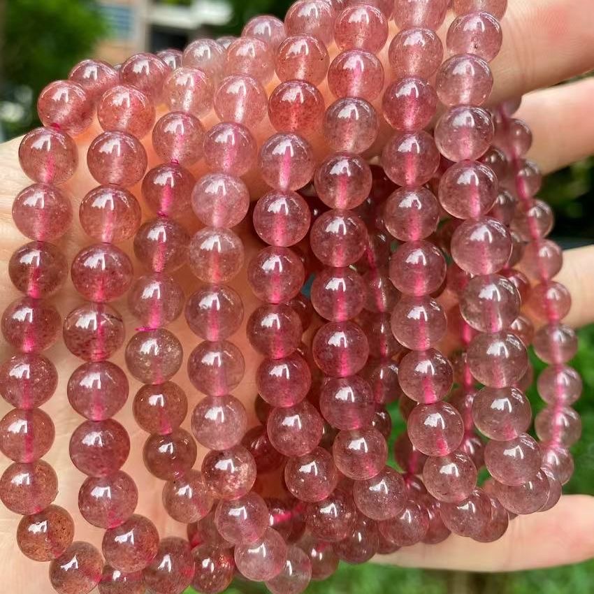 Strawberry crystal natural crystal bracelet Specification image