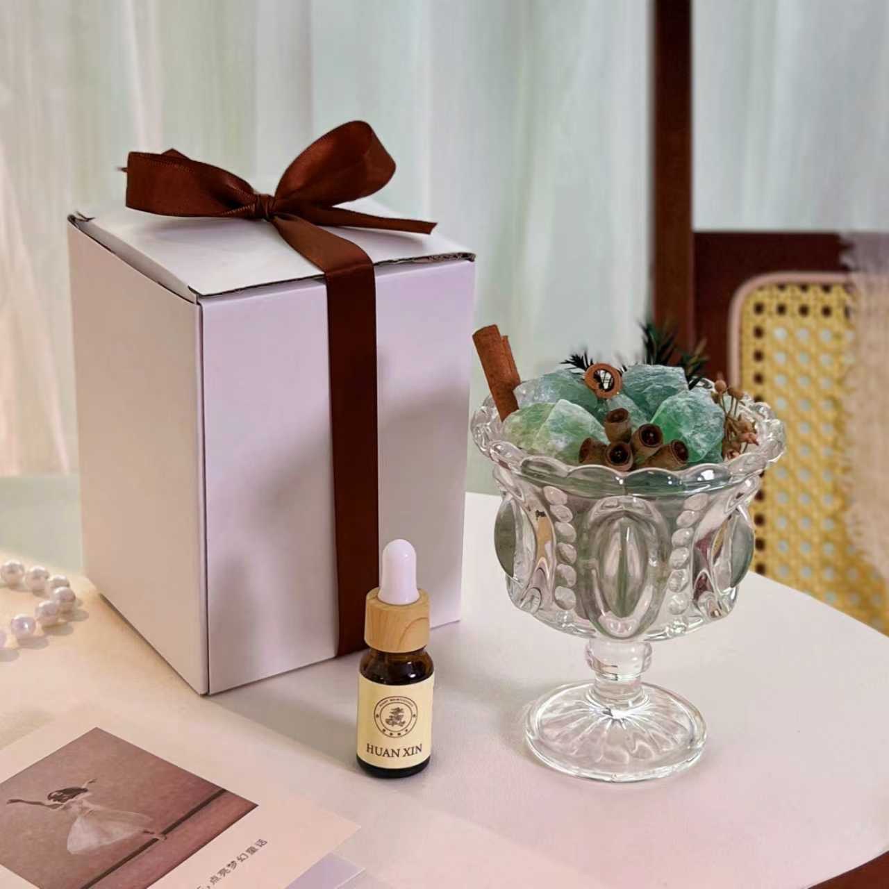 كؤوس المثلجات الداخلية تحتوي على زيت معطر عالي الجودة بدون نار detail image 10