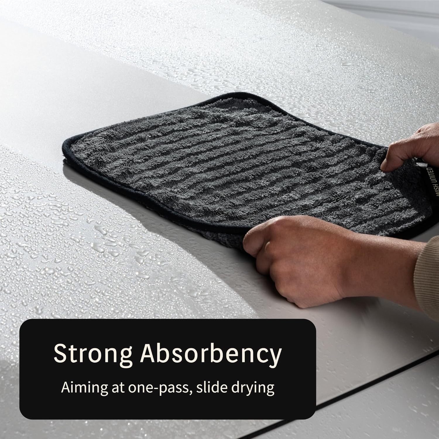 Yilusi car dry Towel 1000gsm spiral ring ultra-fine fiber towel, extra-large size, double-sided design, strong water absorption, no trace car towel Application Scenario