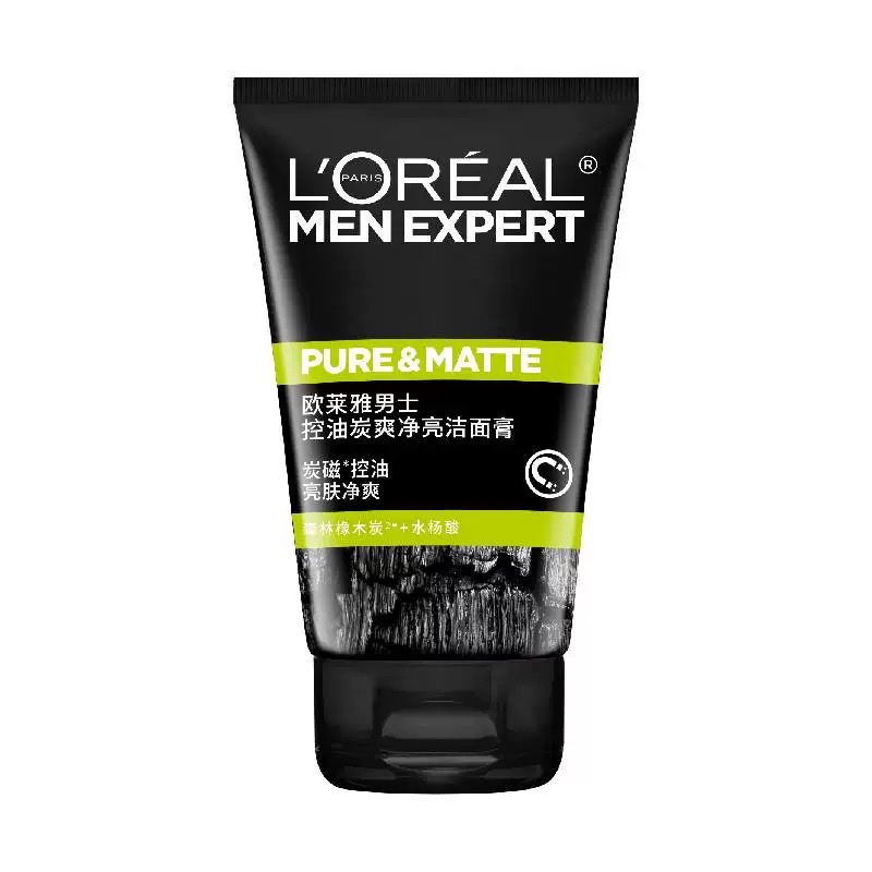 L 'Oreal Men's Facial Cleanser 100ml Specification image