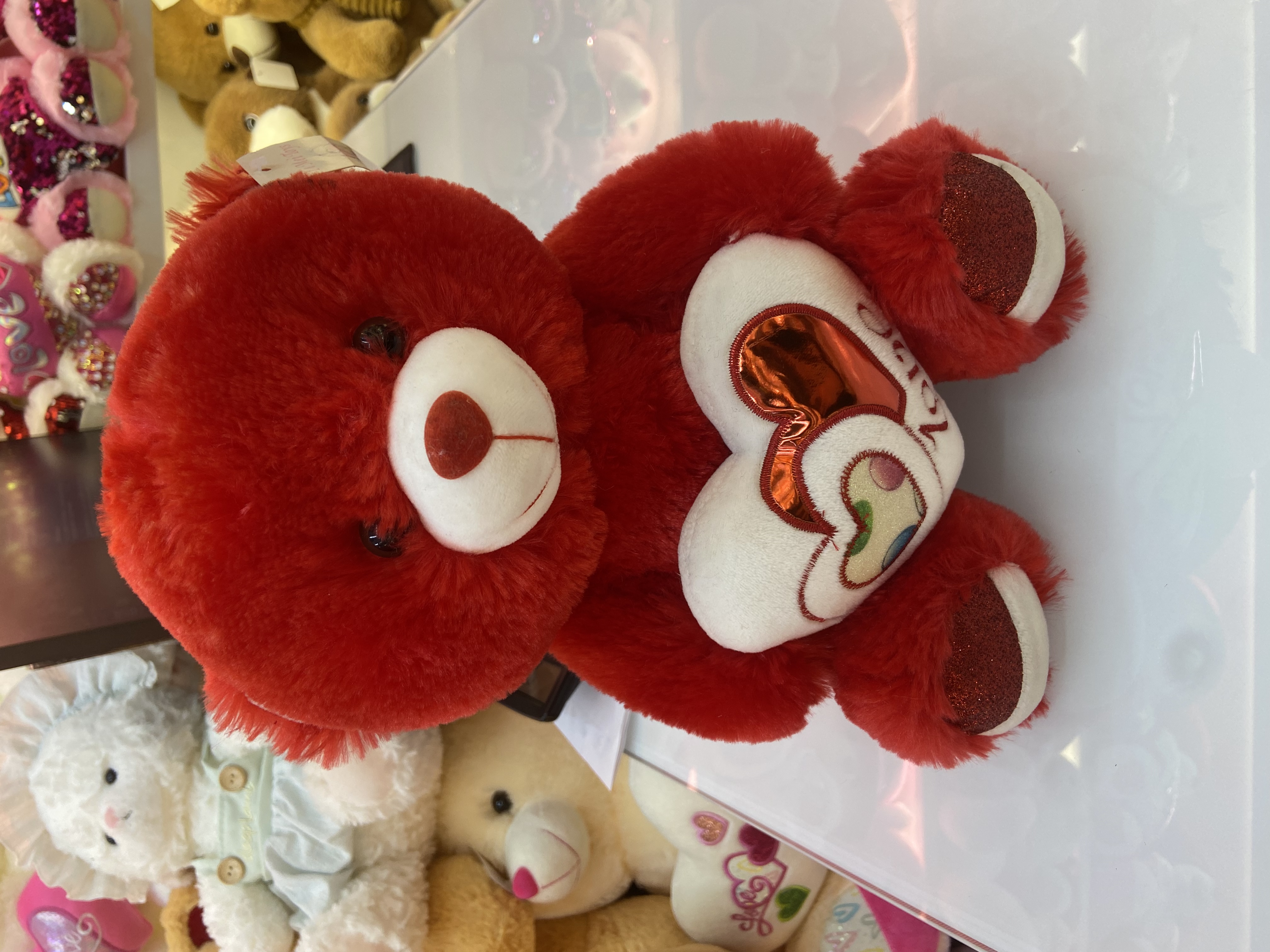 抱心熊玩偶毛绒玩具可爱柔软儿童礼物 plush玩具