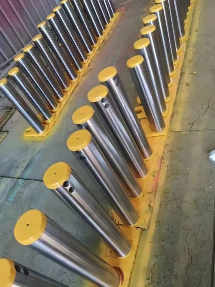 Engineering vehicle pin
