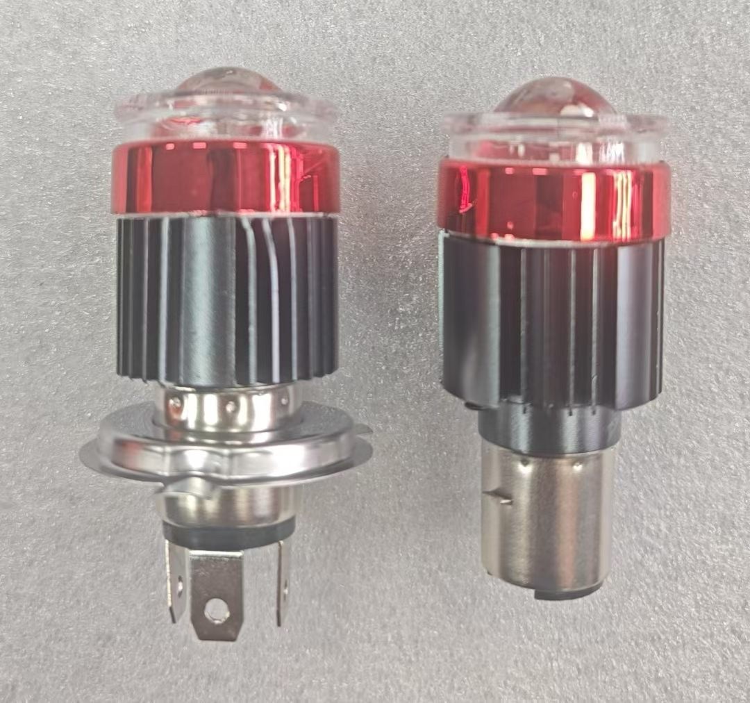 Motorcycle LED headlights, spotlights, spotlights, yellow and white flashing lights, H4 lights Application Scenario