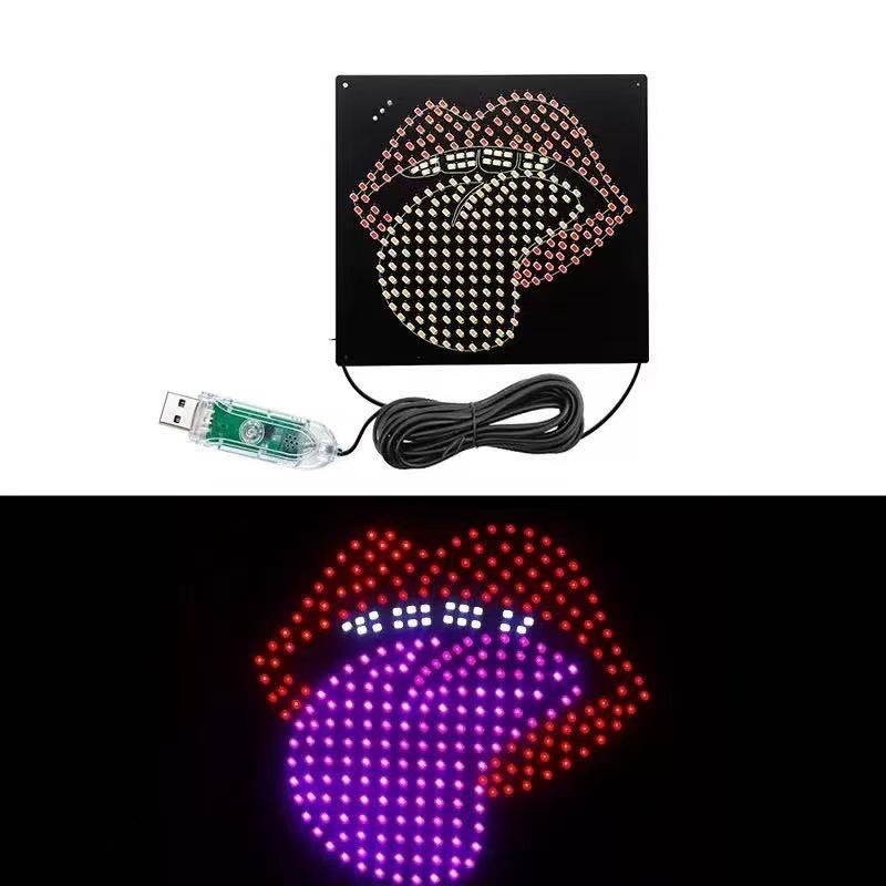 Automobile LED ambient lights, decorative lights, USB lights, eye decorative lights Item Picture