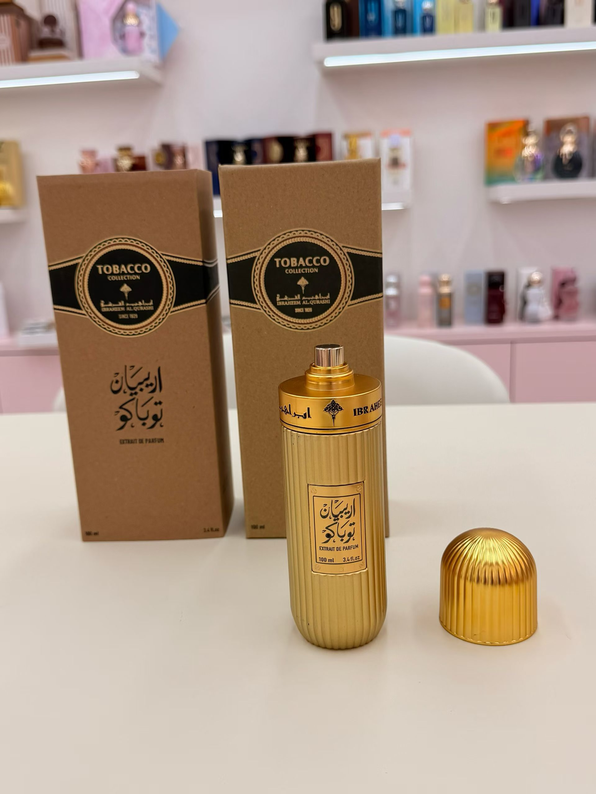 六区高级感天花板｜金色瓶身烟草香水，持久留香