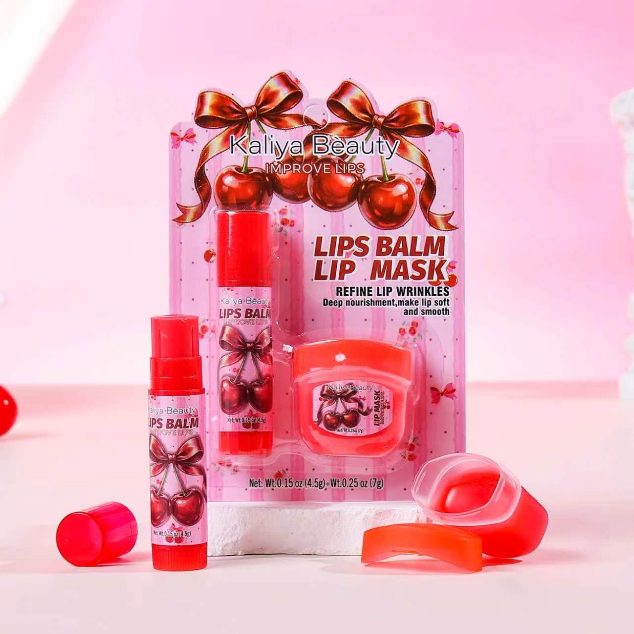 أغشية Kaliya الى الجمال الجديدة اضعه على شفاهي ➕ الشفة 🆕 🍇 🥭 🥑 🍓 🍊 New balm (ليب) ➕ mask (ليب) details Picture