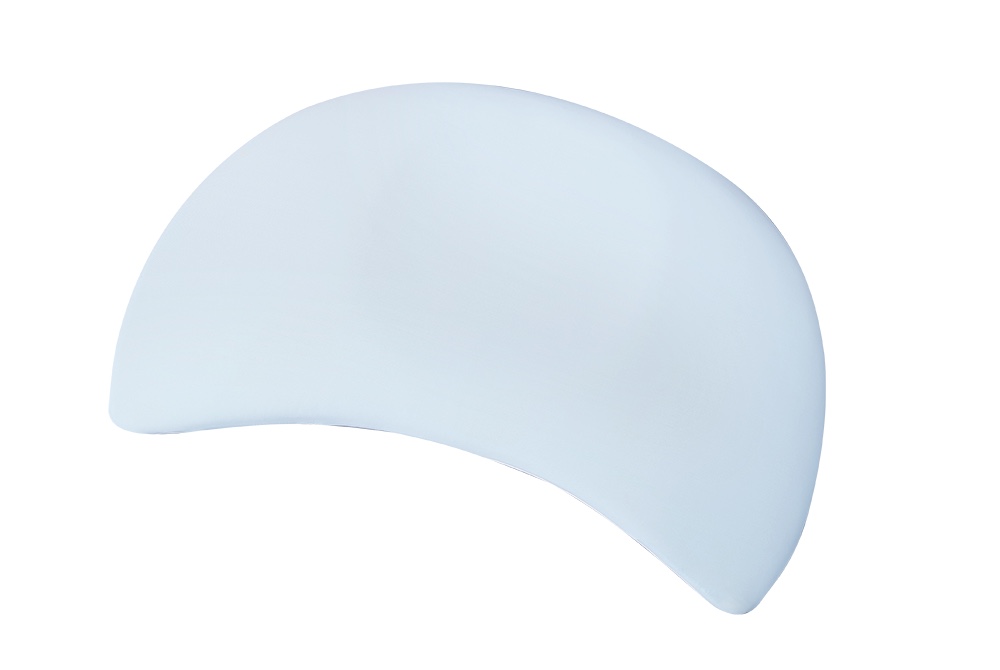 Light blue memory foam comfortable seat cushion for office and home use