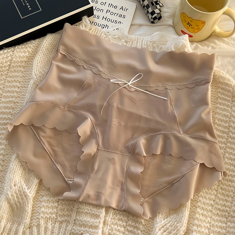 Pink lace-trimmed sexy underwear for women, breathable and comfortable for daily wear, ladies' underwear Item Picture