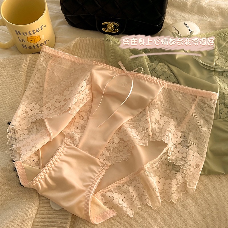 Lace women's underwear, breathable, comfortable and seamless women's underwear Application Scenario
