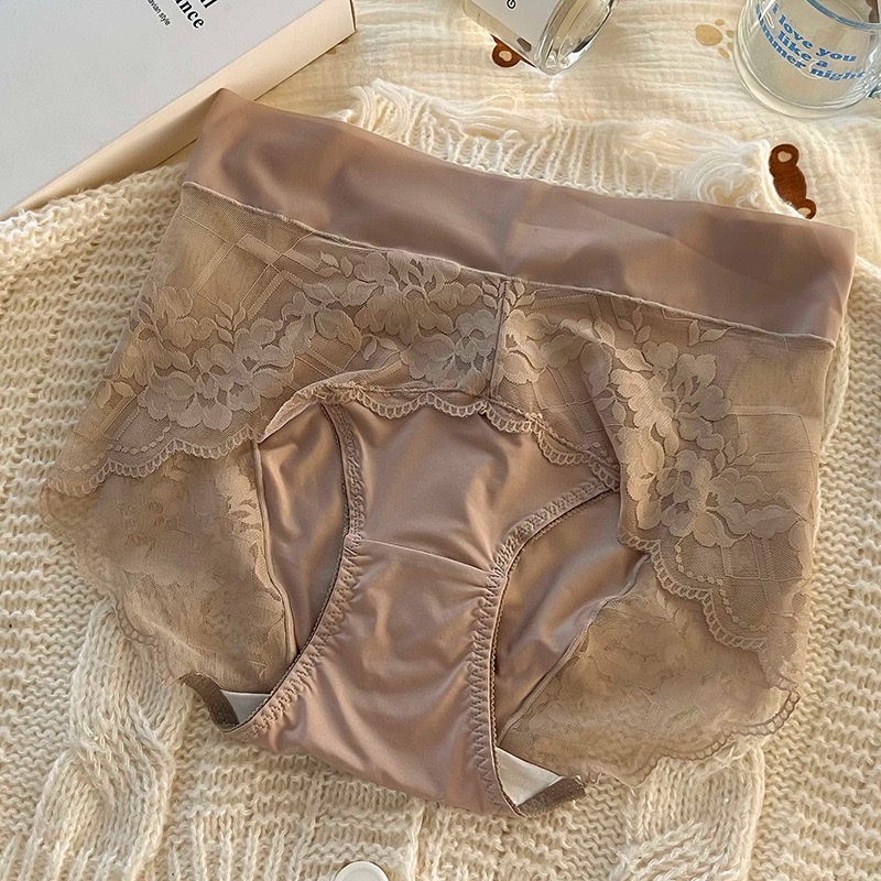 Lace sexy underwear, breathable, comfortable and seamless design, classic women's underwear, lace underwear details Picture
