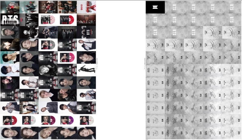 The latest BTS collector's edition Mini Carter star merchandise