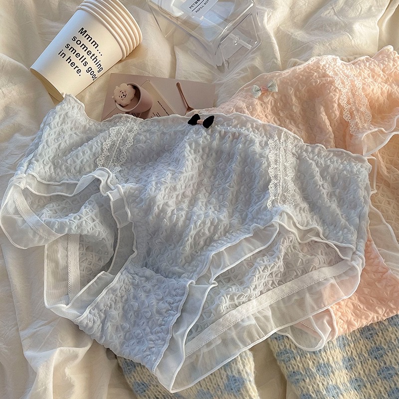 Lace underwear, pure cotton, comfortable and breathable women's underwear, women's underwear, lace underwear Application Scenario