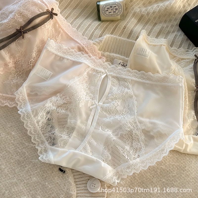 Lace sexy women's underwear, pure cotton breathable and comfortable lace women's underwear Specification image