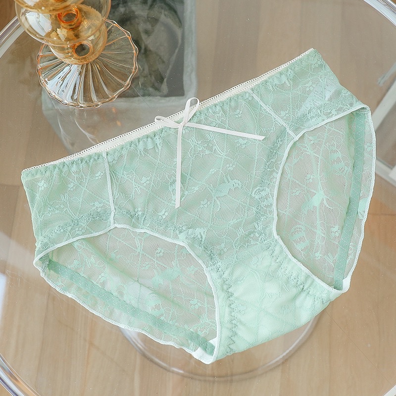 Lace underwear for women with breathable and comfortable edge design Specification image