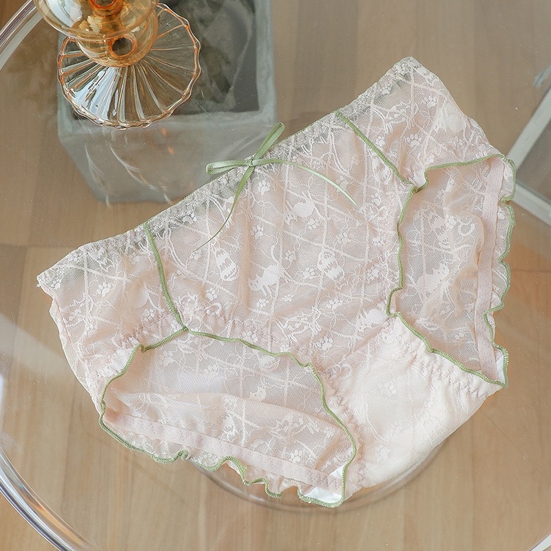 Lace underwear for women with breathable and comfortable edge design Item Picture