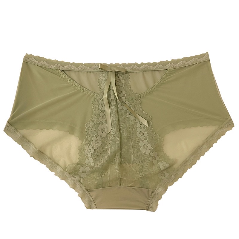 Lace-trimmed sexy underwear, comfortable and breathable women's briefs, lace underwear Application Scenario