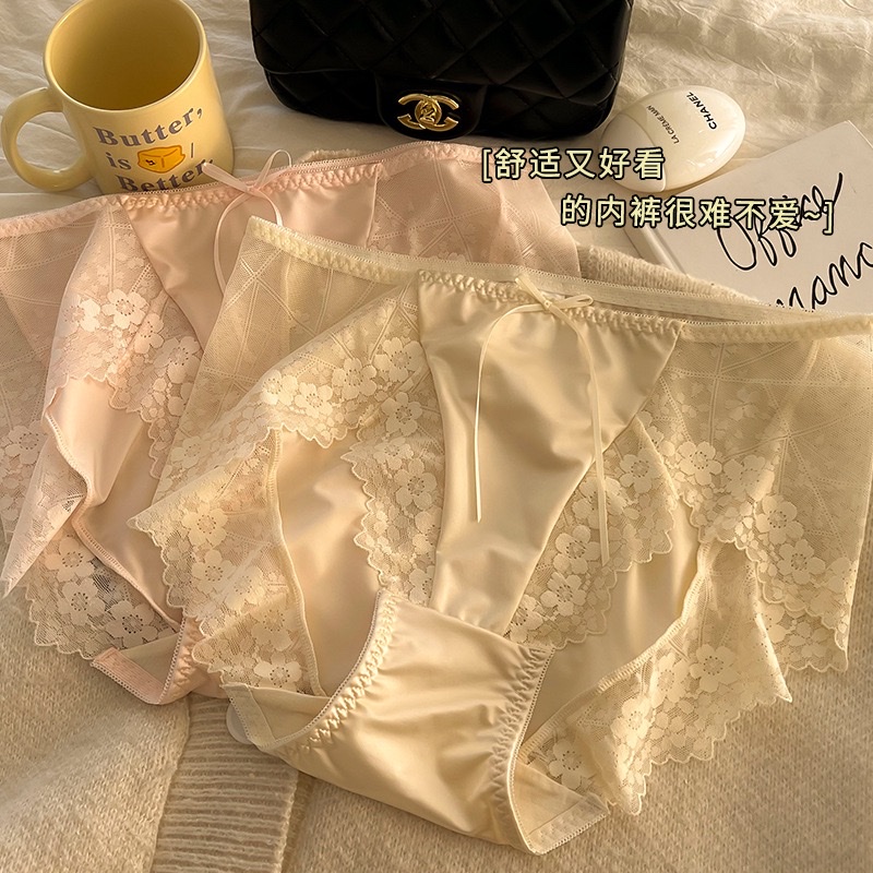 Lace women's underwear, breathable, comfortable and seamless women's underwear Specification image
