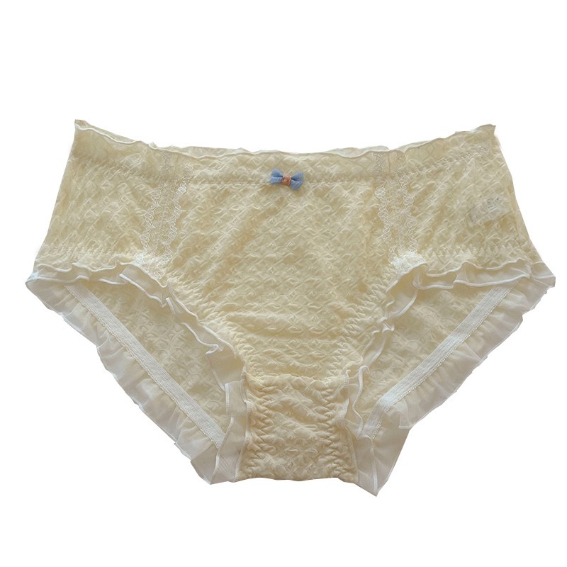 Lace underwear, pure cotton, comfortable and breathable women's underwear, women's underwear, lace underwear Item Picture