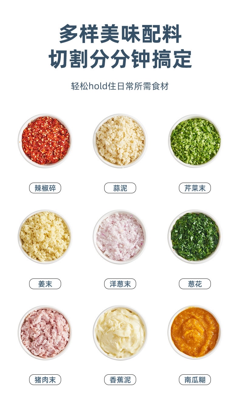 Mini manual mini garlic puree magic tool: Garlic puree mashing machine, garlic mince slicer, garlic puree pulping machine, garlic powder crushing machine detail image 5