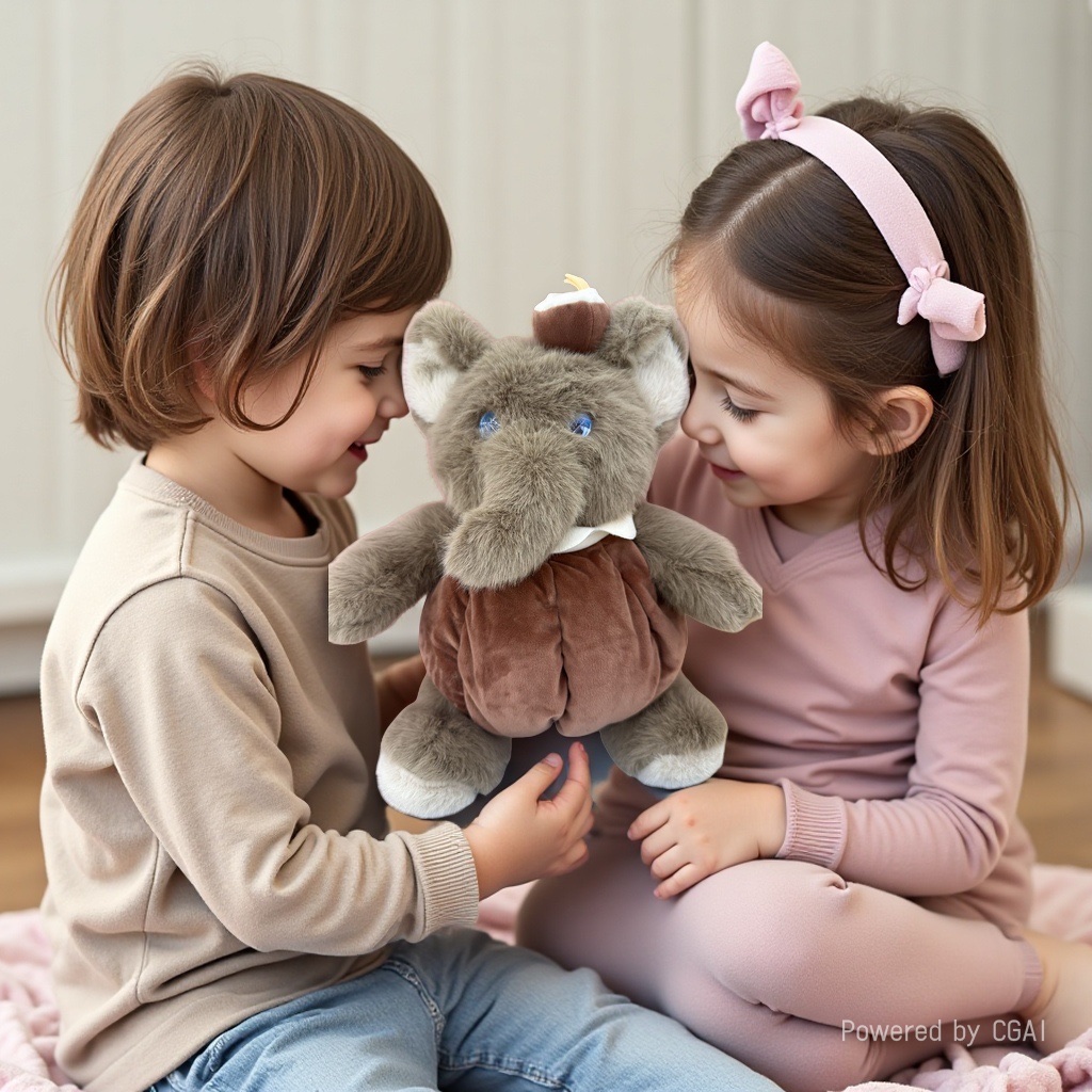 Cross-border AI toys, AI plush toys, AI electronic pets, AI cocoa plush toys, soothing toys, infant and toddler toys, dolls Specification image