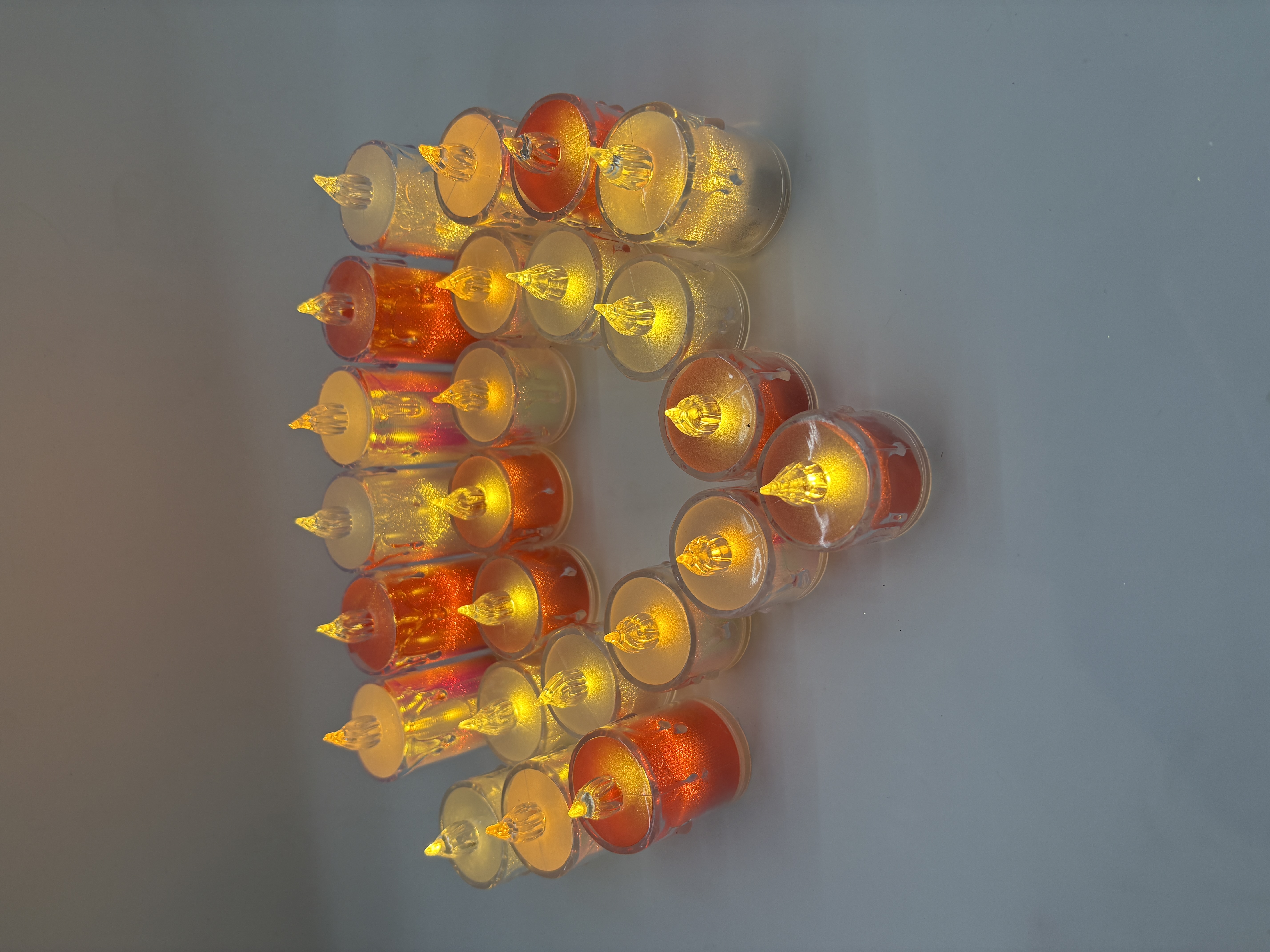 Christmas wind lantern decorative items, LED warm lights, electronic candles, Christmas lights, Christmas gifts Specification image