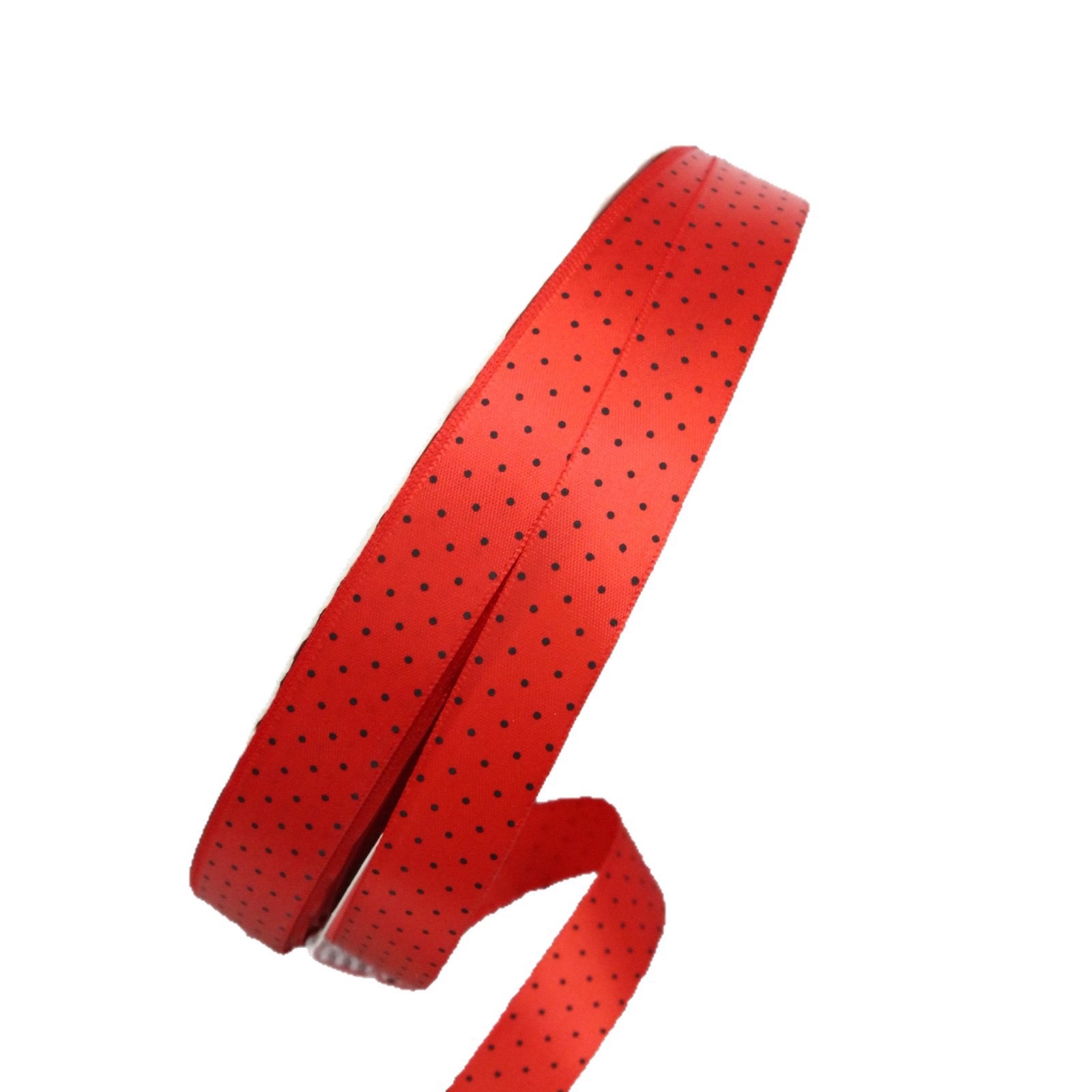 Polka dot ribbon decoration, pink and cute hair tie, women's style Application Scenario
