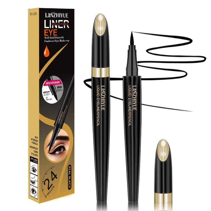 QICIY liquid eyeliner pen: Waterproof and anti-smudge, black and brown liquid eyeliner pen Specification image