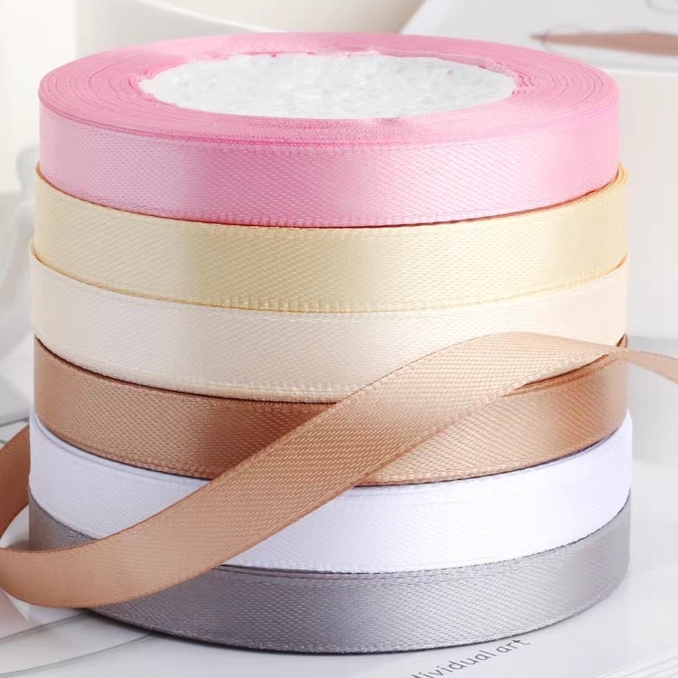 Colorful ribbons, satin ribbons, polyester ribbons, gift packaging ribbons, woven ribbons, children's braided hair ties, cake packaging ribbons Specification image