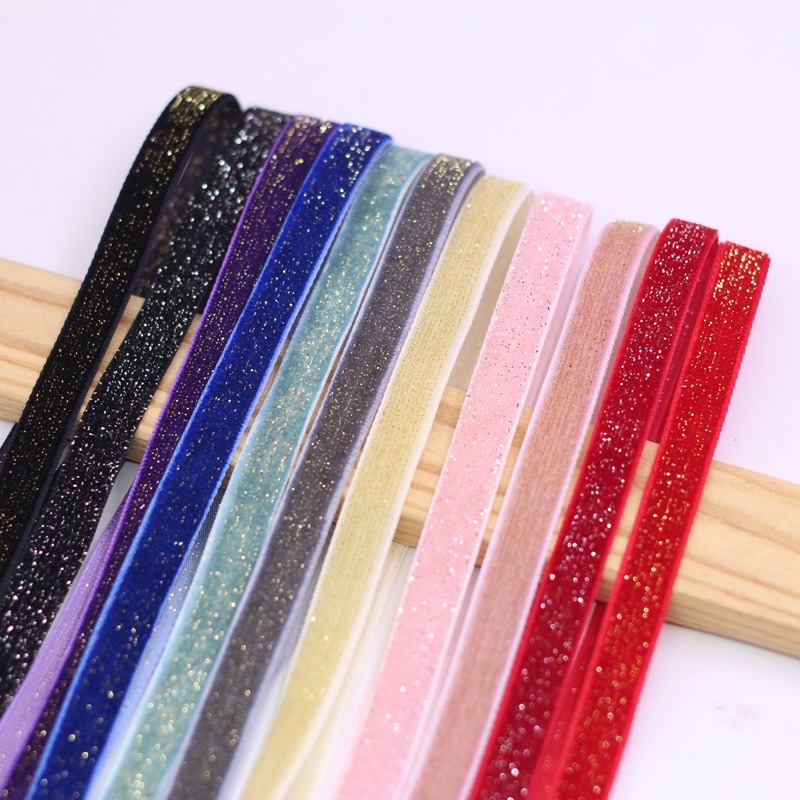 Colorful glitter fan ribbon gift box packaging, fashionable decoration, wedding party supplies