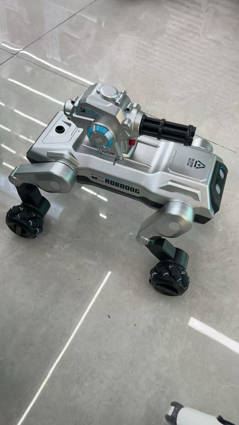 AI intelligent robot dog toys, pet dog toys, interactive entertainment training