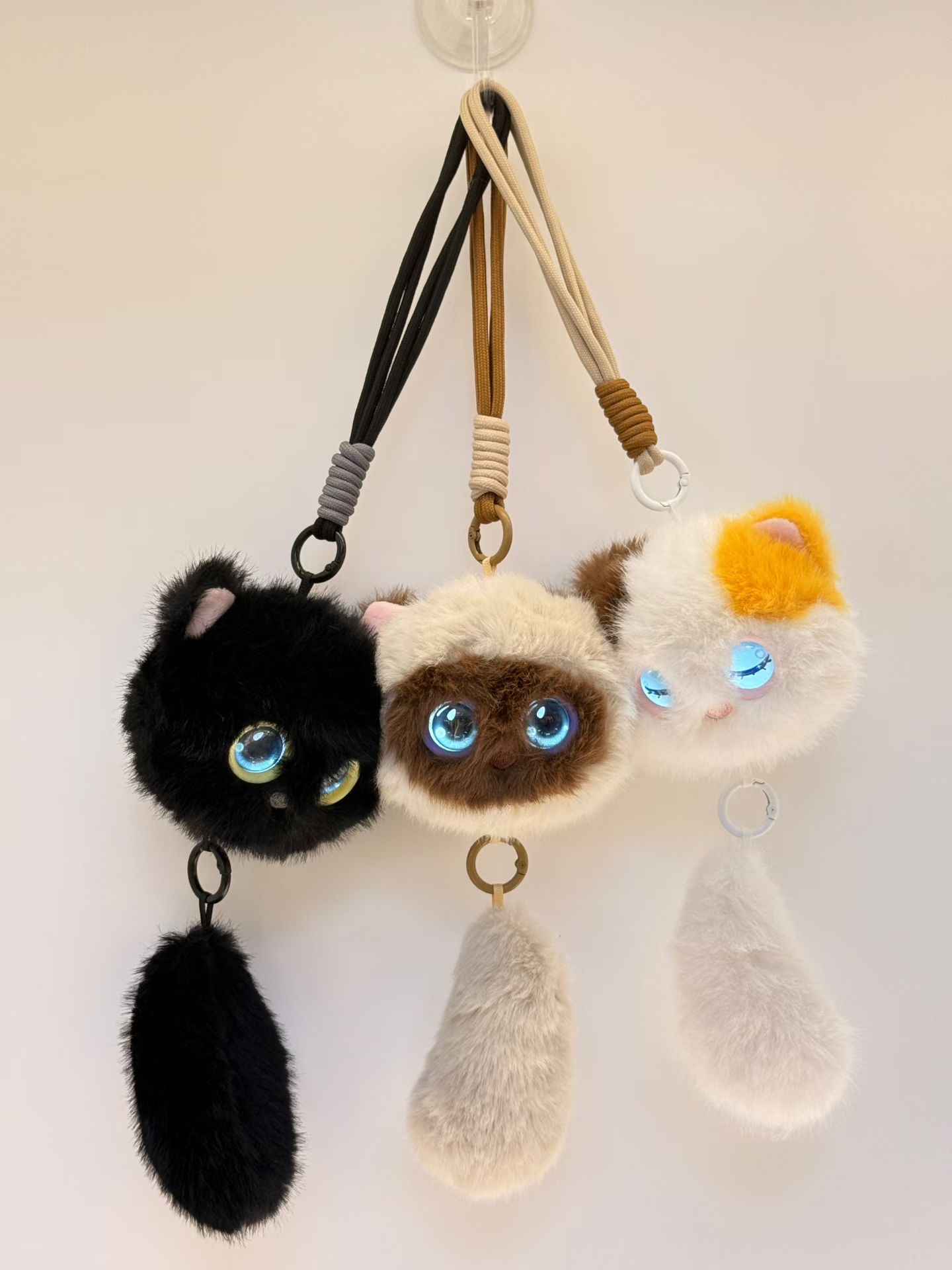 Best-selling cat AI plush toy bag pendant, intelligent voice dialogue, companionship and interaction, plush doll comfort details Picture