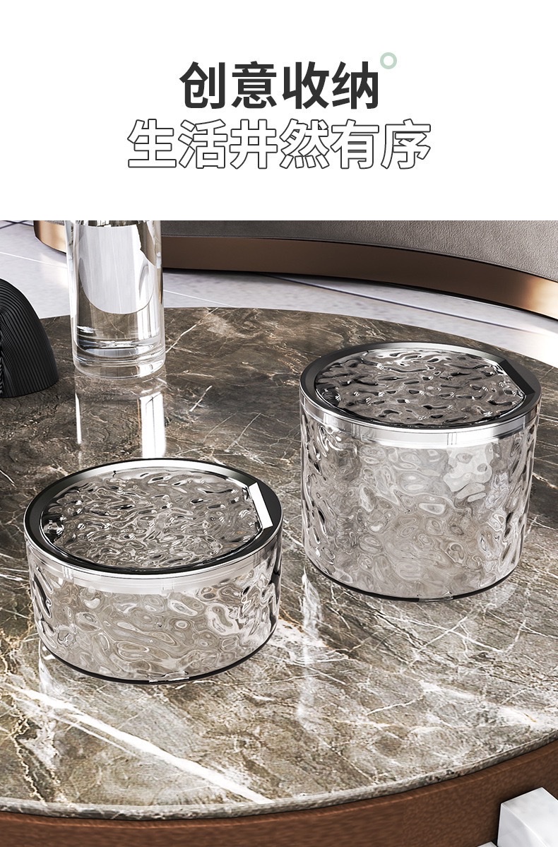 The laundry pod storage box is portable and moisture-proof with compartments. It is a stackable storage box for household cleaning products detail image 5