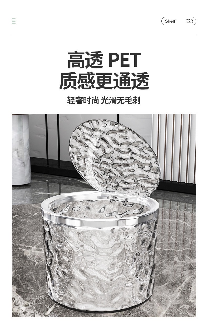 The laundry pod storage box is portable and moisture-proof with compartments. It is a stackable storage box for household cleaning products detail image 6