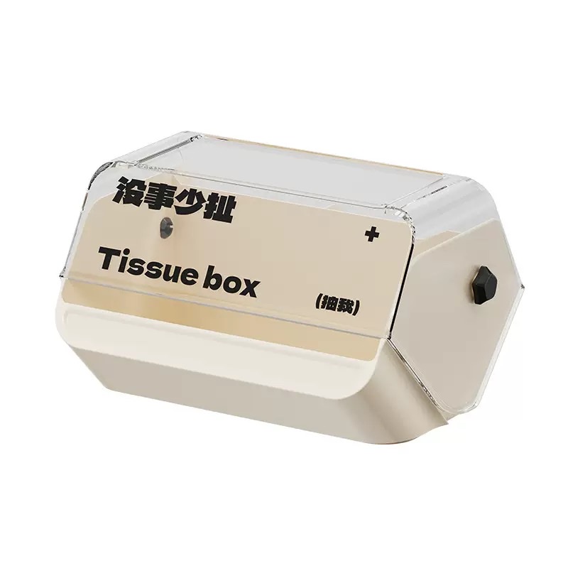 Creative tissue box, living room coffee table, bedroom tissue box, desktop multi-functional remote control, storage box, abstract tissue box Item Picture