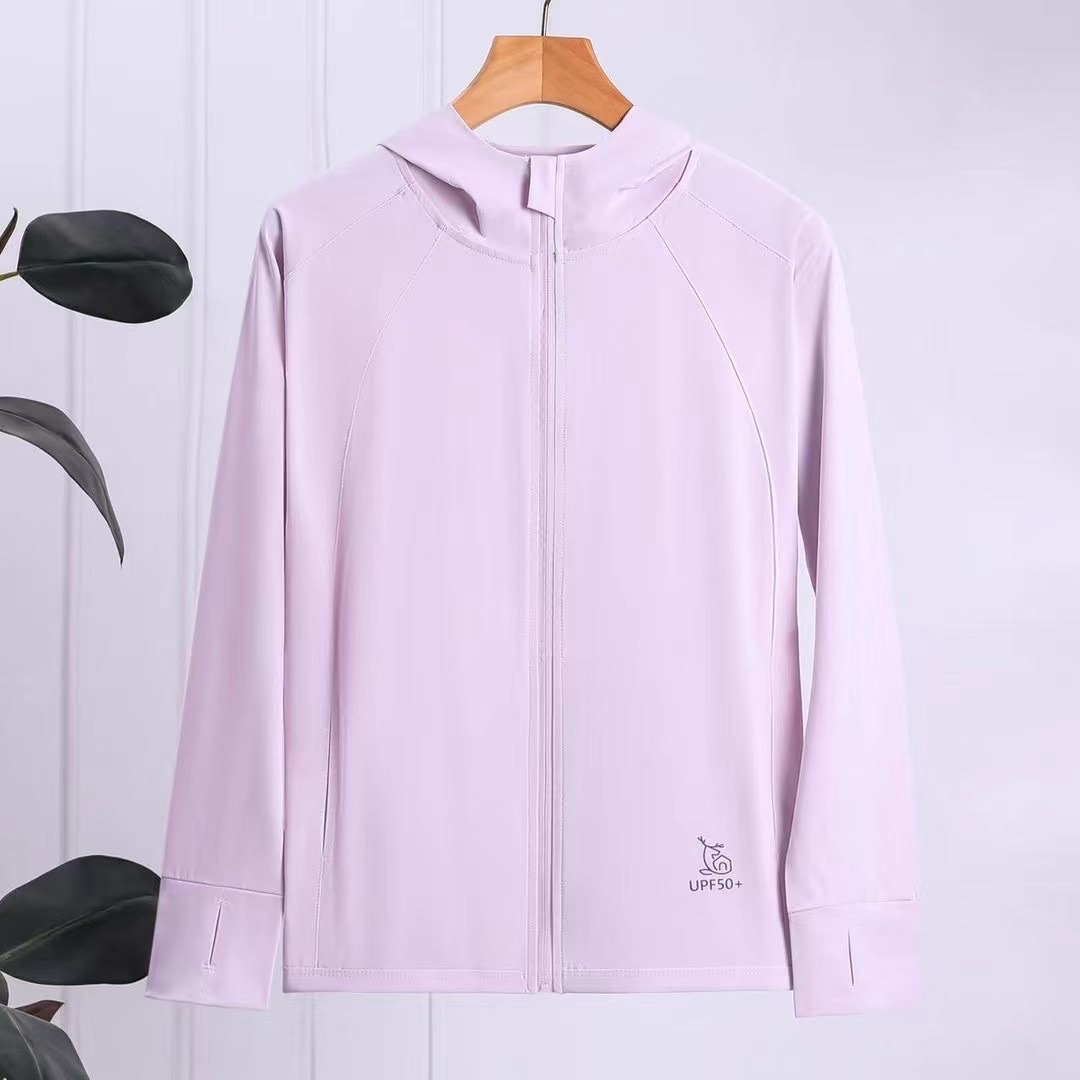 【 Product Name 】 Couple's fashionable hooded loose sun-protective clothing set detail image 3