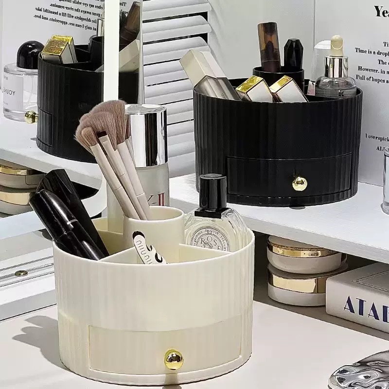 Storage box, makeup brush storage cylinder, cosmetics shelf, dressing table, eyeshadow brush, lipstick box, pen holder holder detail image 1