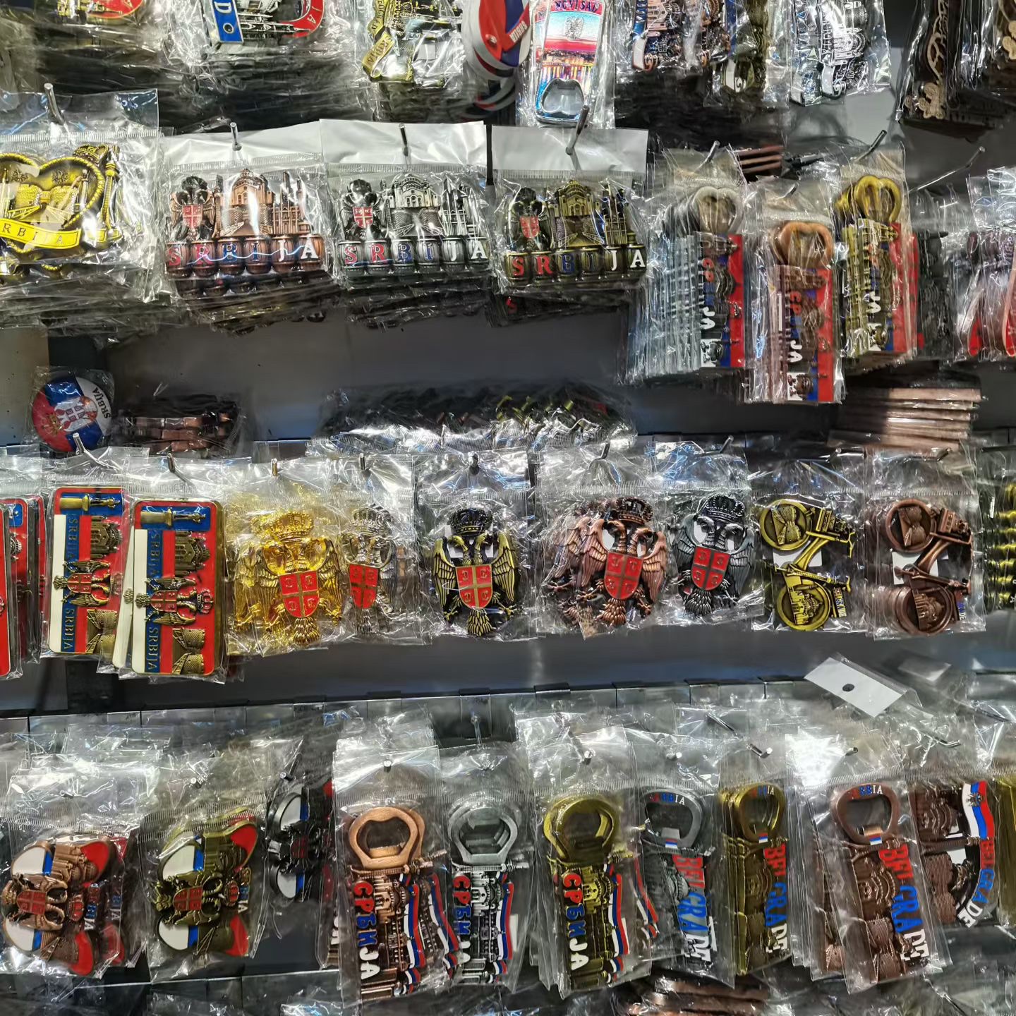 Tourist souvenirs, fridge magnets, bottle openers and gifts Item Picture