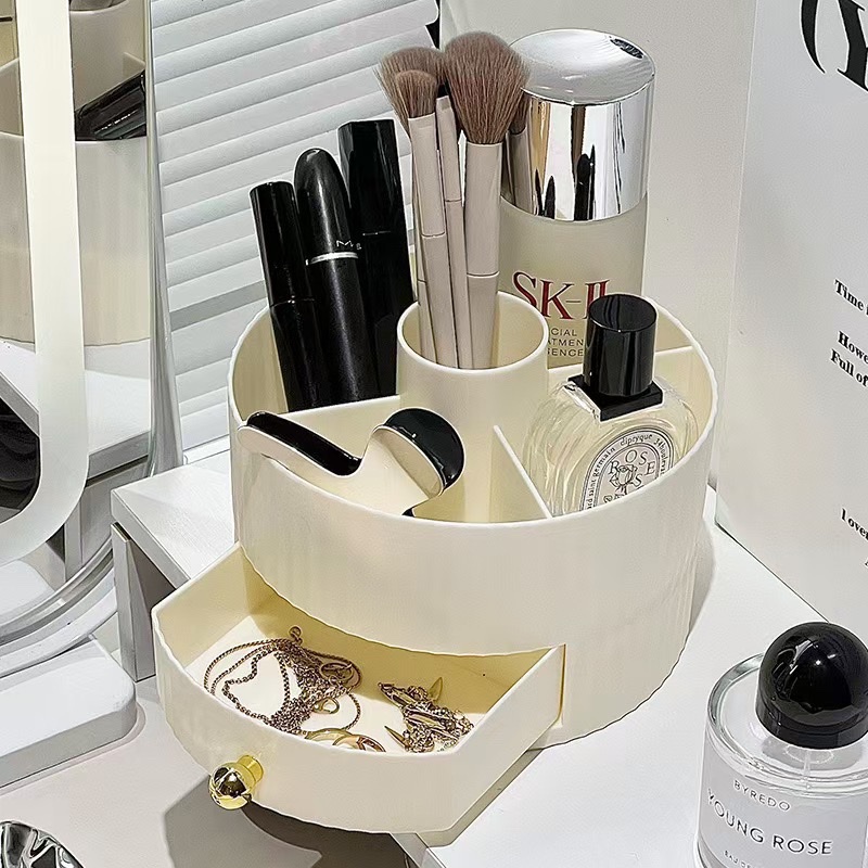 Storage box, makeup brush storage cylinder, cosmetics shelf, dressing table, eyeshadow brush, lipstick box, pen holder holder detail image 9