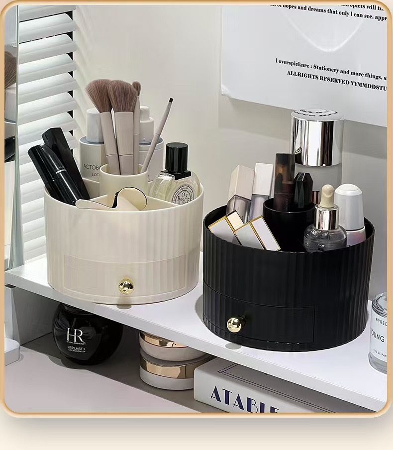 Storage box, makeup brush storage cylinder, cosmetics shelf, dressing table, eyeshadow brush, lipstick box, pen holder holder detail image 5