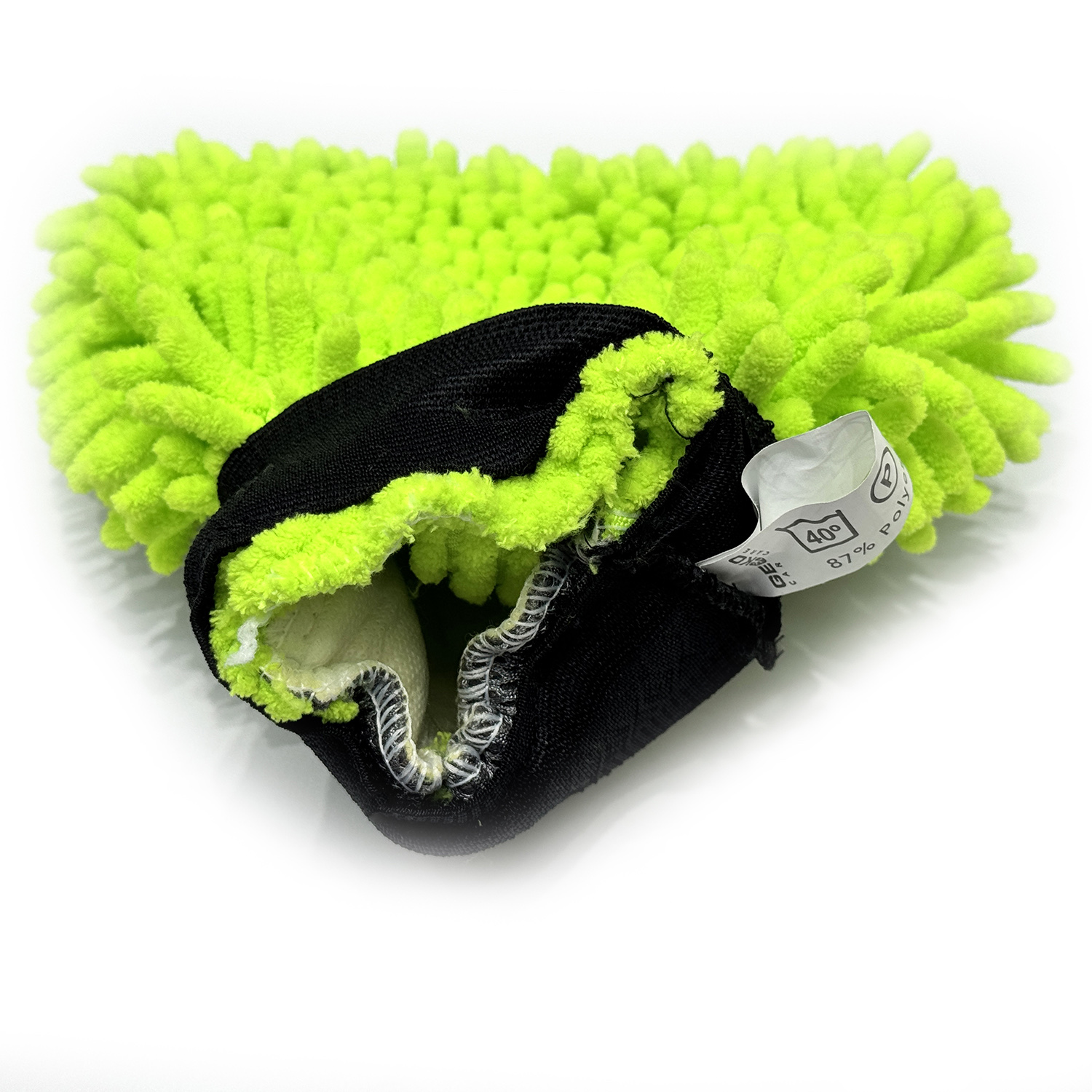 Chenier custom-made packaging microfiber car wash gloves, caterpillar car wash gloves, household cleaning and window cleaning gloves Application Scenario