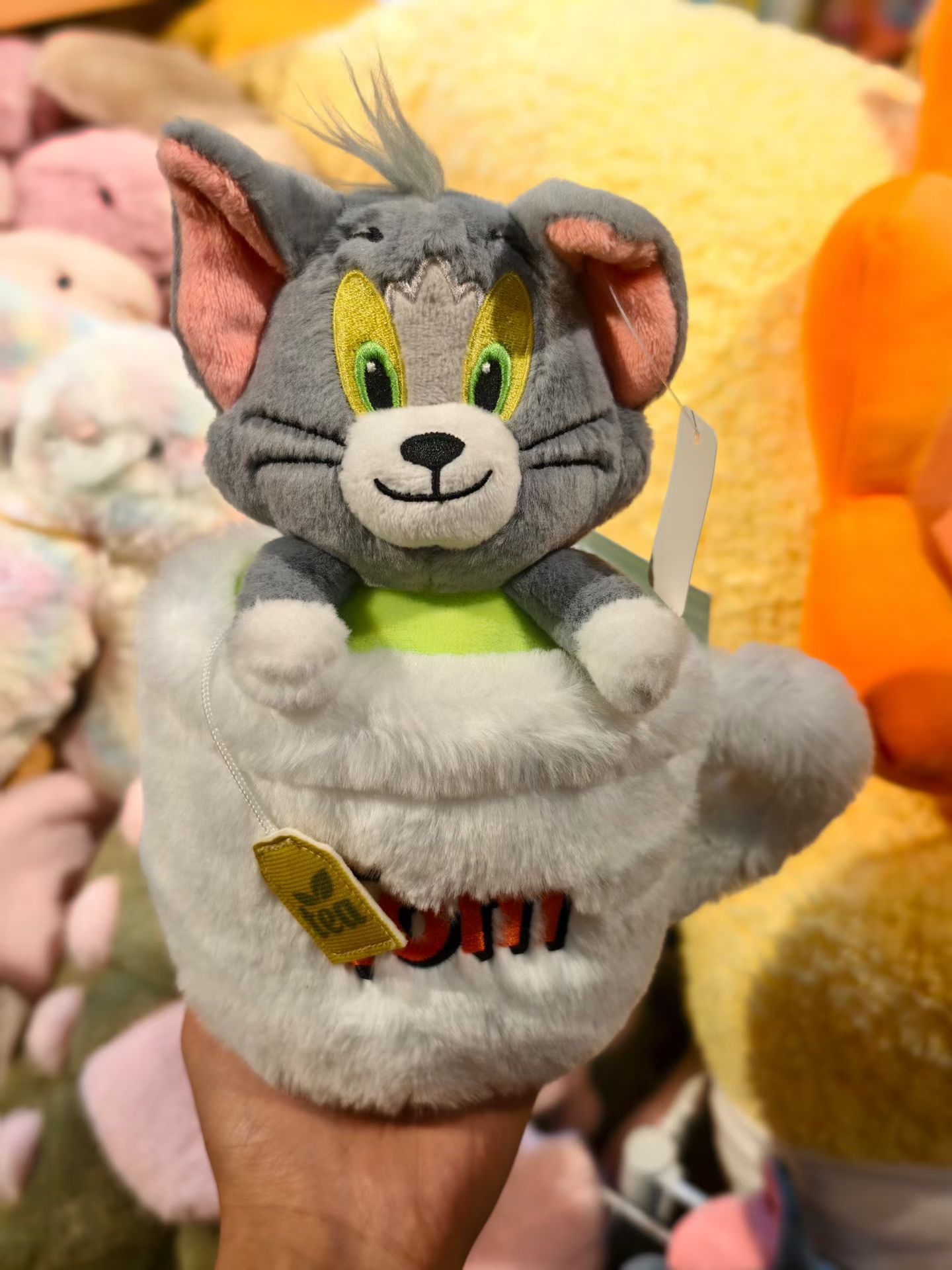正版猫和老鼠系列猫咪tom公仔玩偶毛绒
