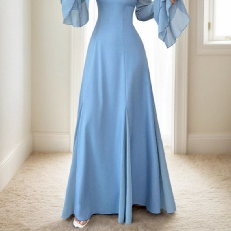 2026 New blue party fashion women's dress, dress, dress, dress Item Picture