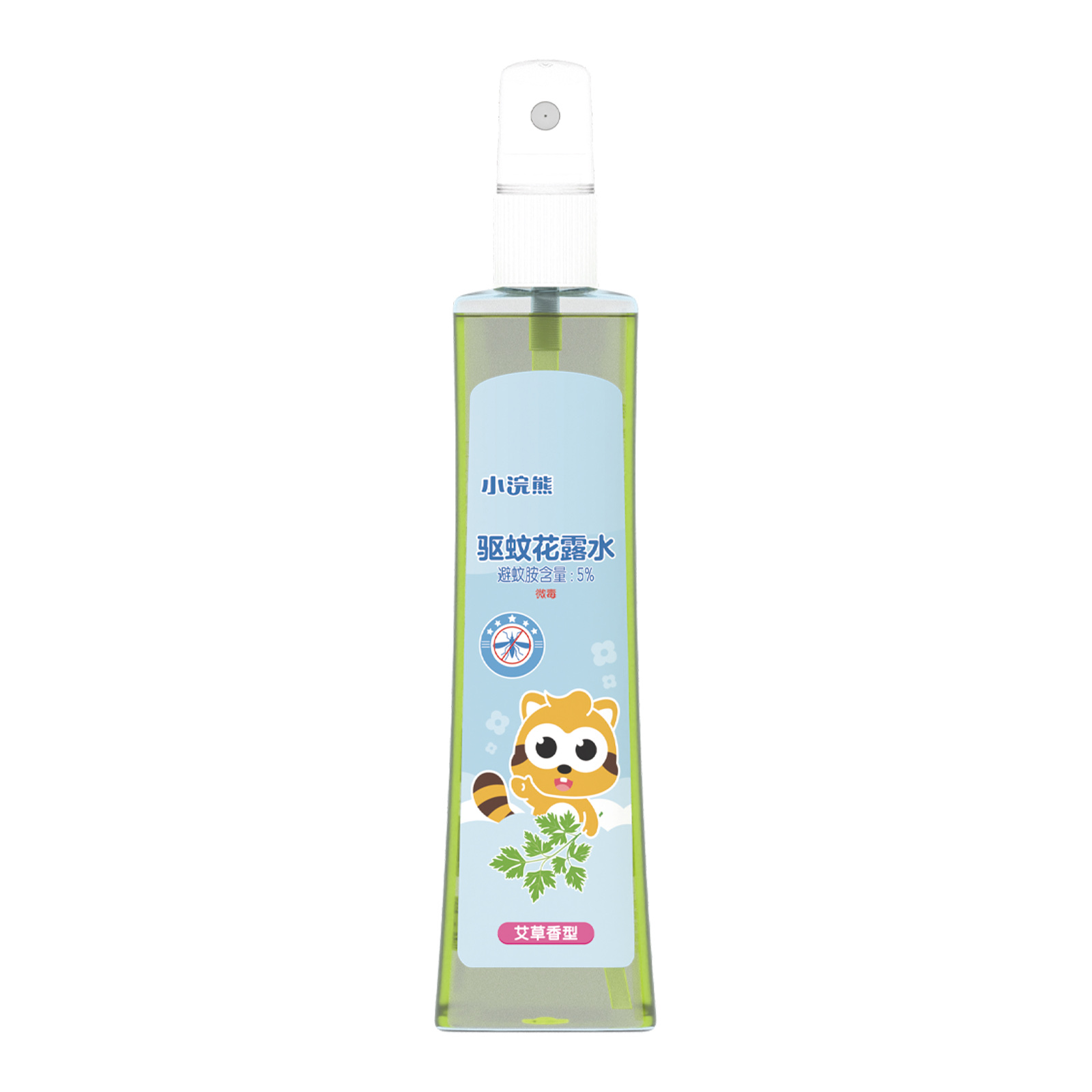 Coati/ Little Raccoon Pure Age Mosquito Repellent Lotion with Mugwort Fragrance full figure