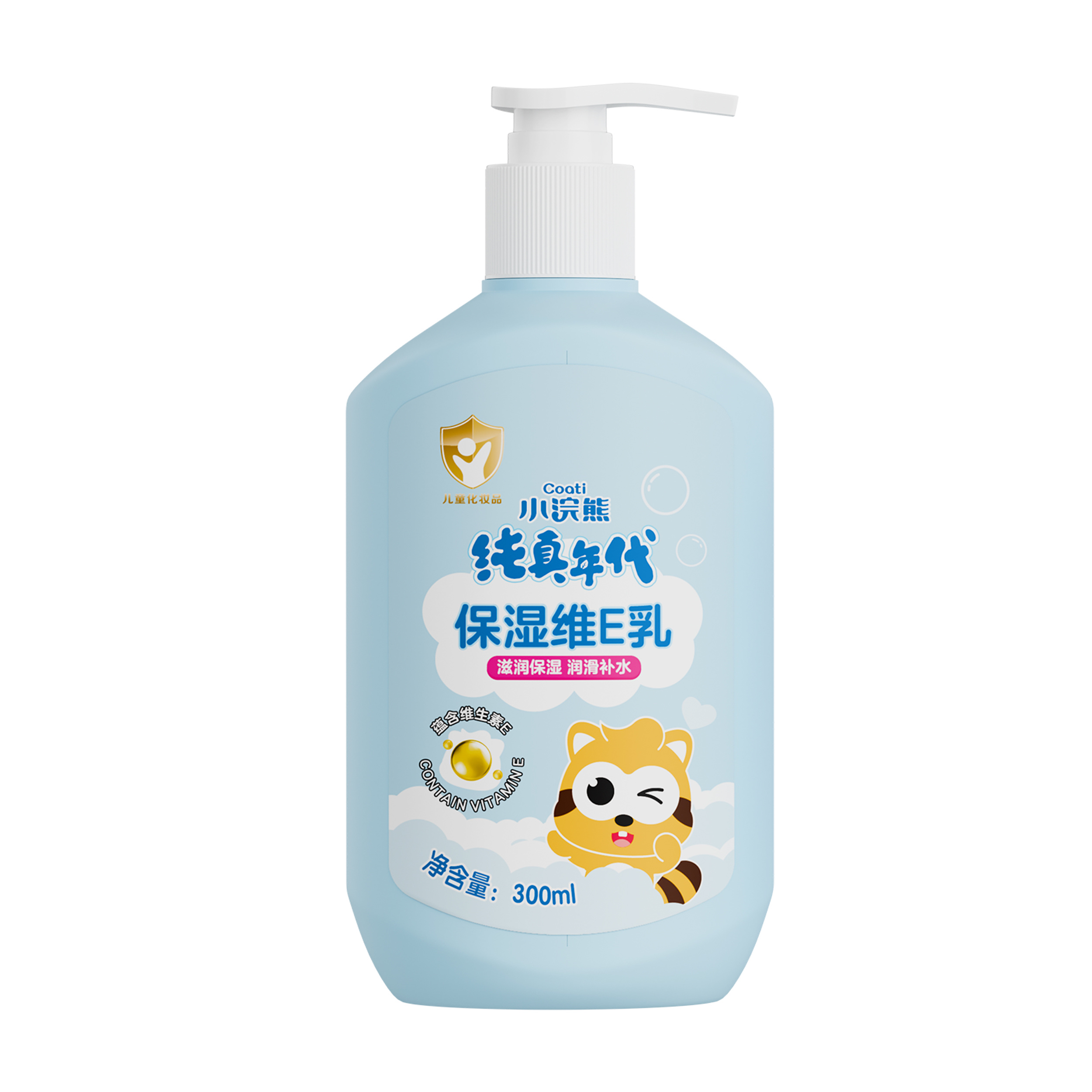Coati/ Little Raccoon Pure Age Moisturizing Vitamin e Lotion full figure