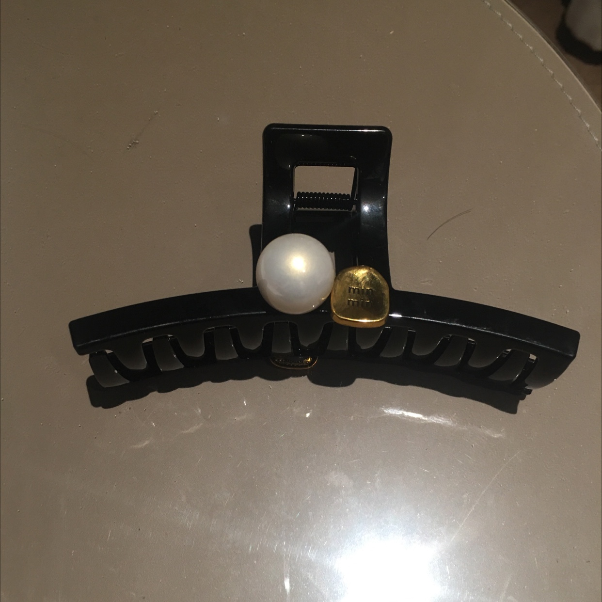 韩版大珍珠爪夹