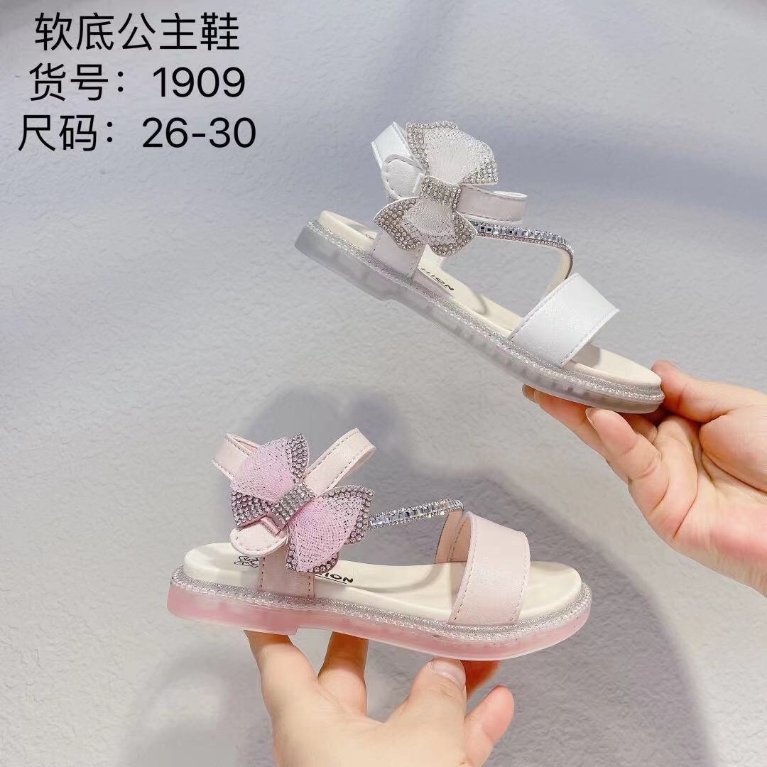 软底公主鞋儿童凉鞋女童夏季透气防滑舒适百搭