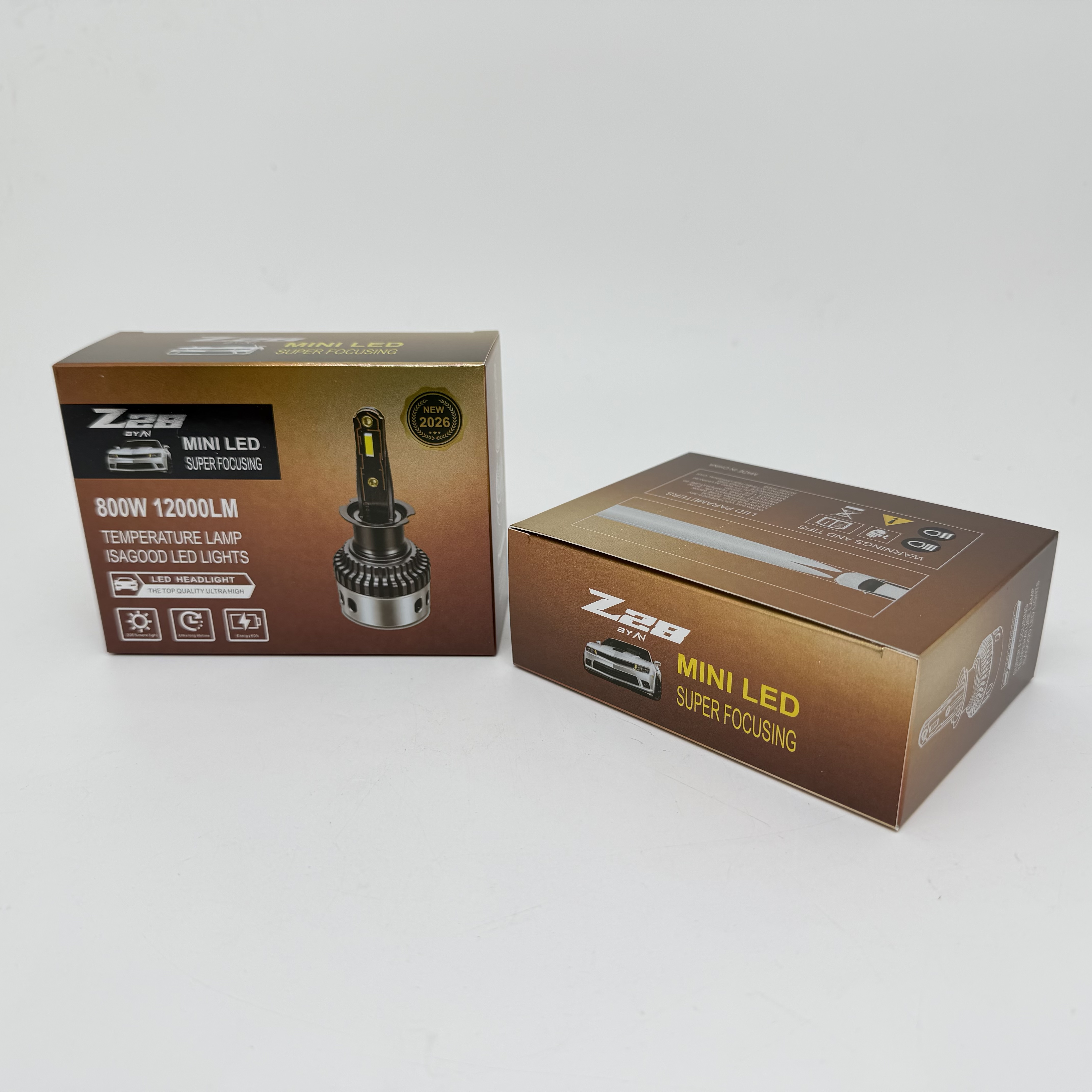 Car LED headlights, high beams, spotlights H1, H3, H4, H7, 9005, 9006, 30W South American style car lights Application Scenario