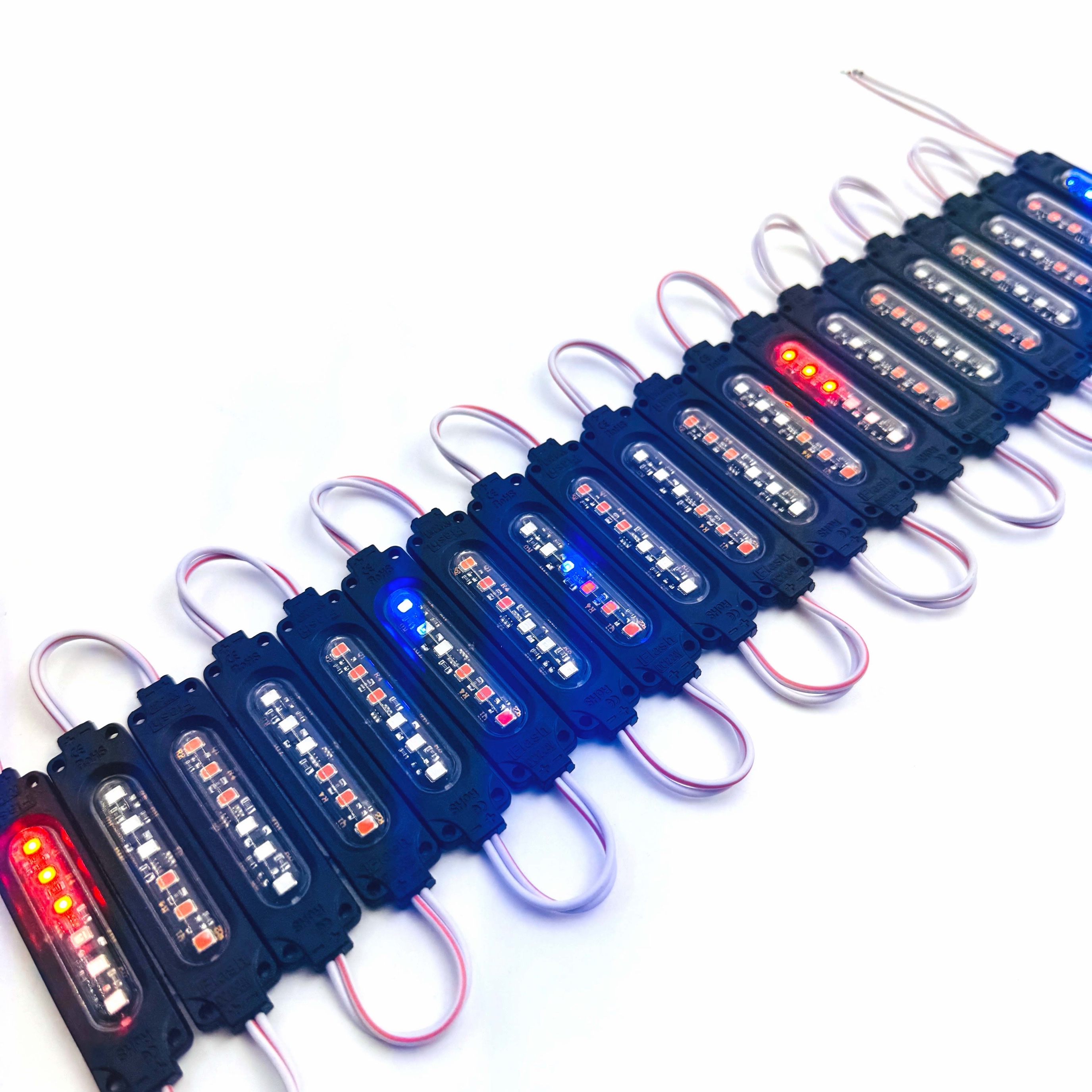 摩托车LED装饰灯彩灯爆闪灯12V24V 通用灯刹车灯模组 detail image 6