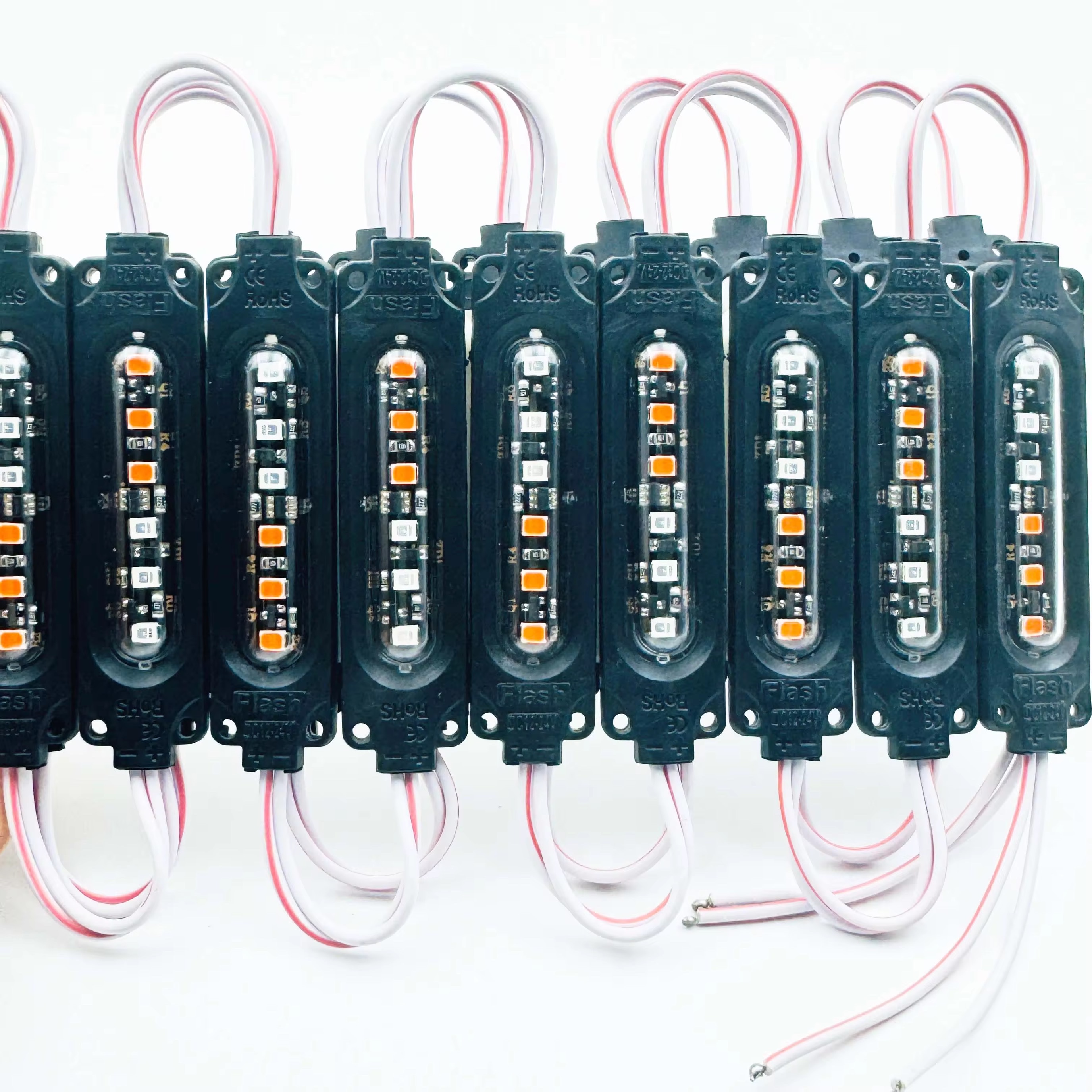 摩托车LED装饰灯彩灯爆闪灯12V24V 通用灯刹车灯模组 detail image 7
