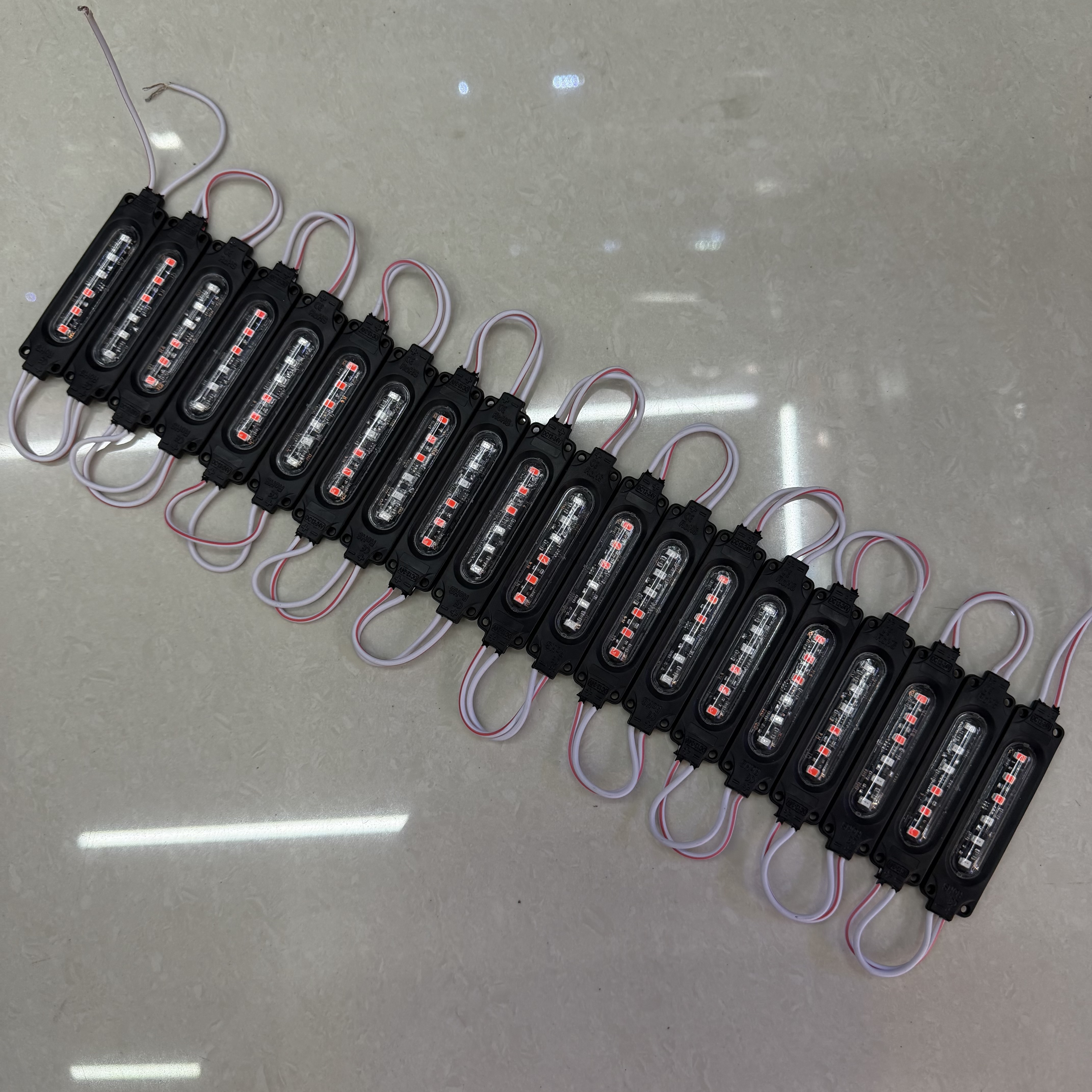 摩托车LED装饰灯彩灯爆闪灯12V24V 通用灯刹车灯模组 detail image 3